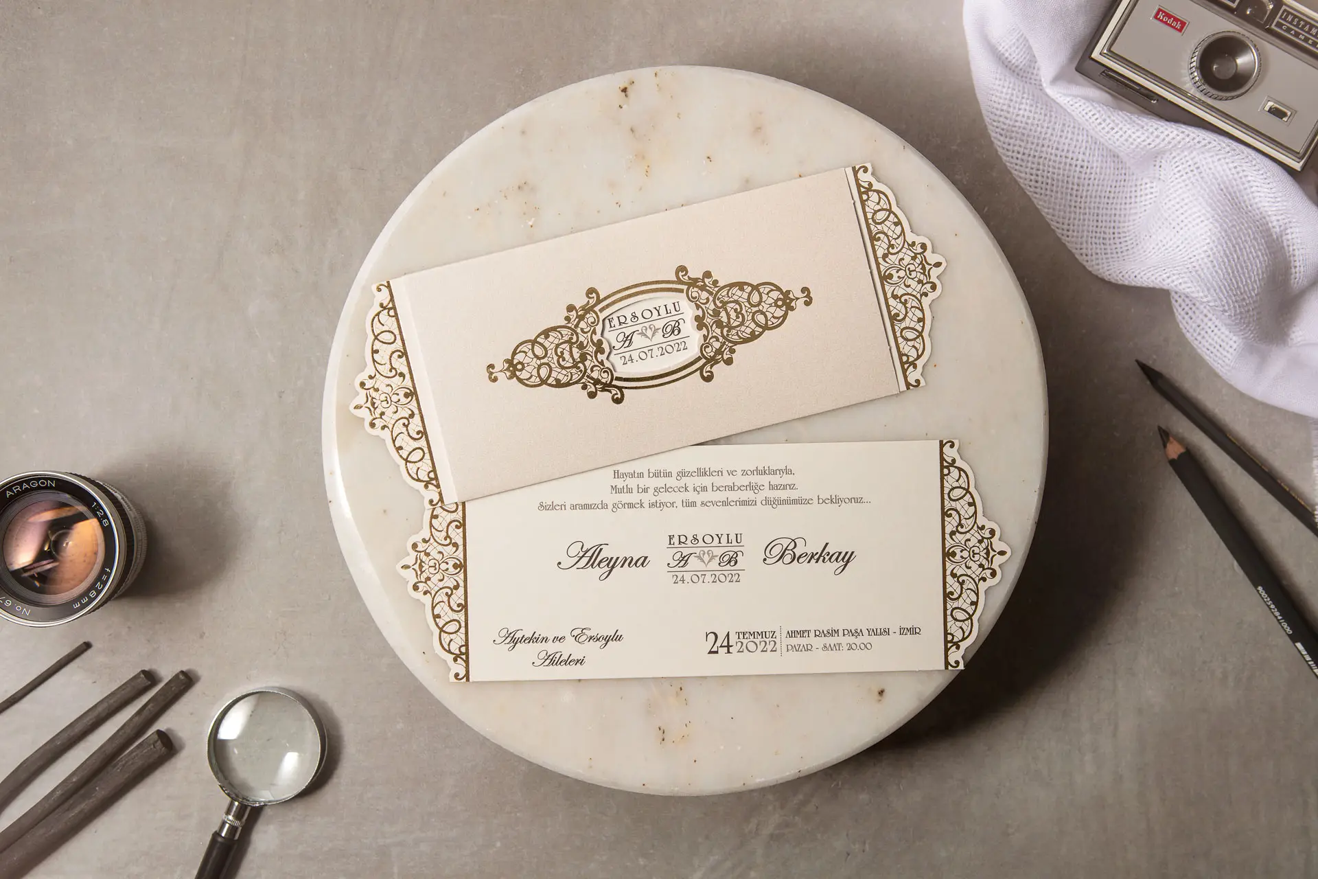 8221 Wedding Düğün Davetiyesi Modeli - Image 2