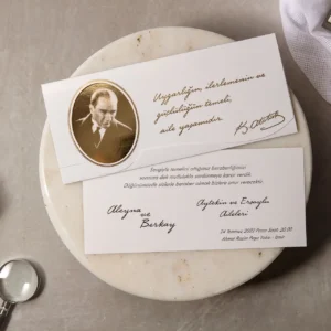 8290 Wedding Düğün Davetiyesi Modeli