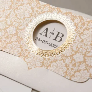 8307 Wedding Düğün Davetiyesi Modeli