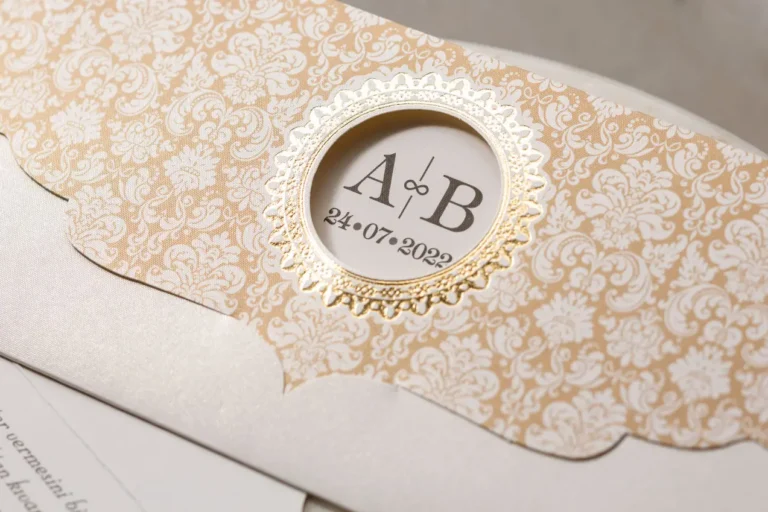 8307 Wedding Düğün Davetiyesi Modeli