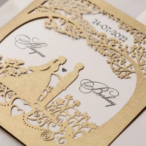 8325 Wedding Düğün Davetiyesi Modeli