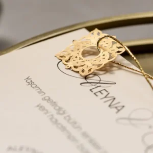 8326 Wedding Düğün Davetiyesi Modeli