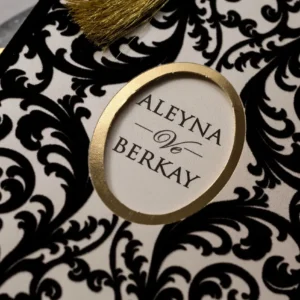 8345 Wedding Düğün Davetiyesi Modeli