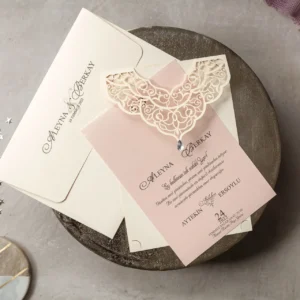 8377 Wedding Düğün Davetiyesi Modeli