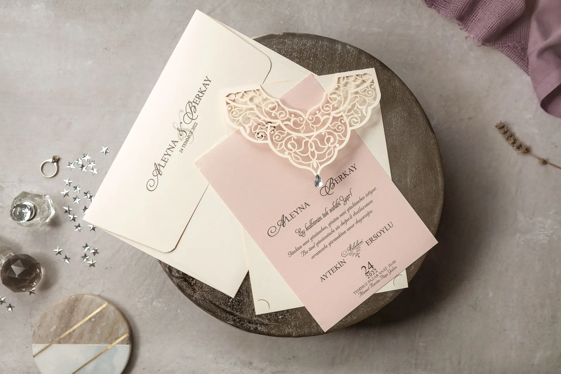 8377 Wedding Düğün Davetiyesi Modeli - Image 2