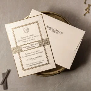 8380 Wedding Düğün Davetiyesi Modeli
