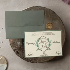 8381 Wedding Düğün Davetiyesi Modeli