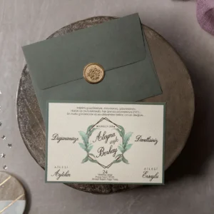 8381 Wedding Düğün Davetiyesi Modeli