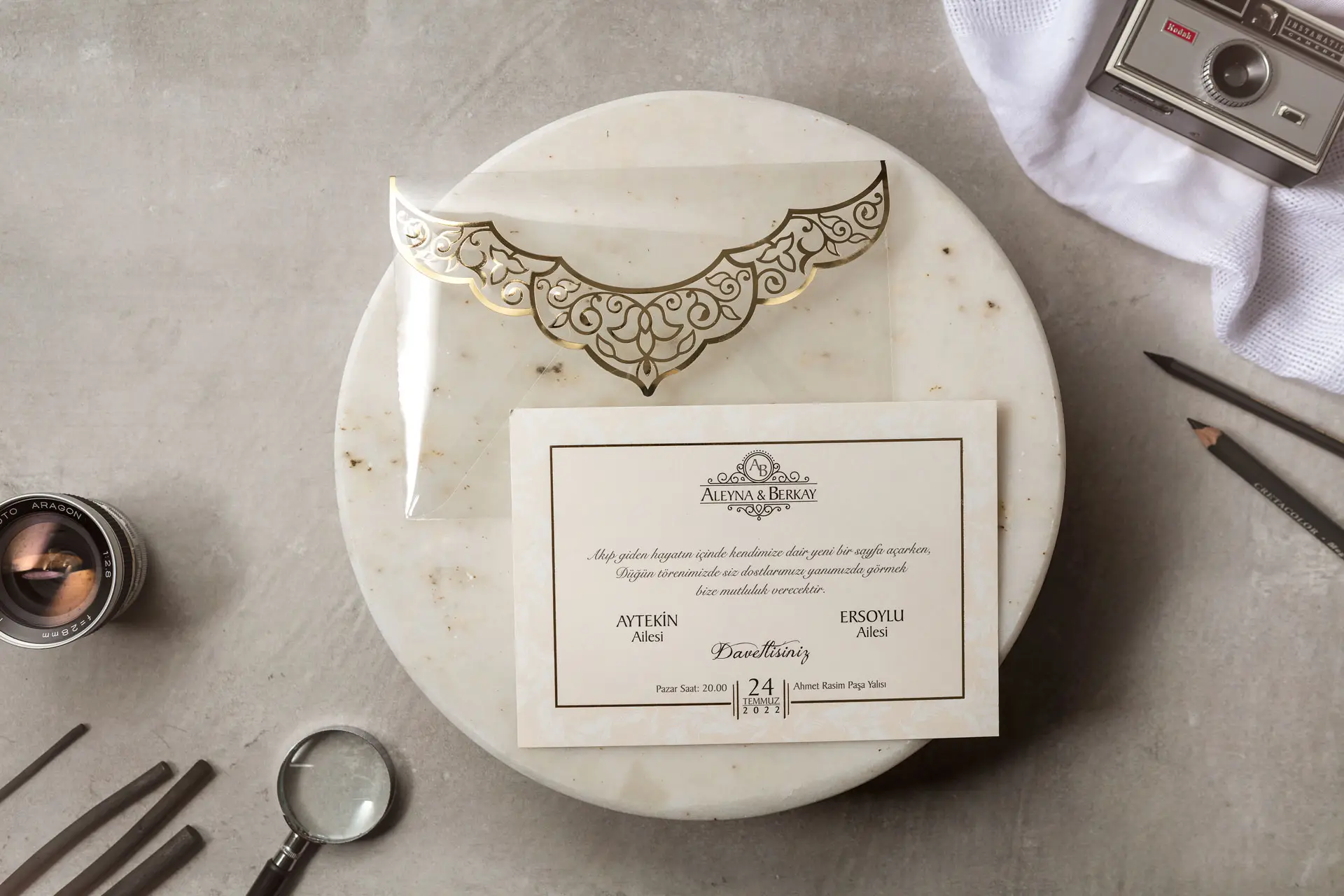 8385 Wedding Düğün Davetiyesi Modeli - Image 3