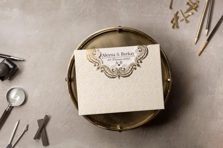 8386 Wedding Düğün Davetiyesi Modeli