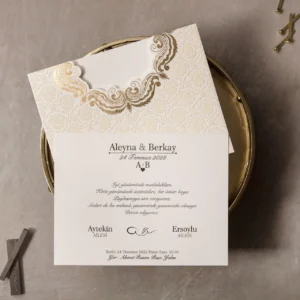 8386 Wedding Düğün Davetiyesi Modeli