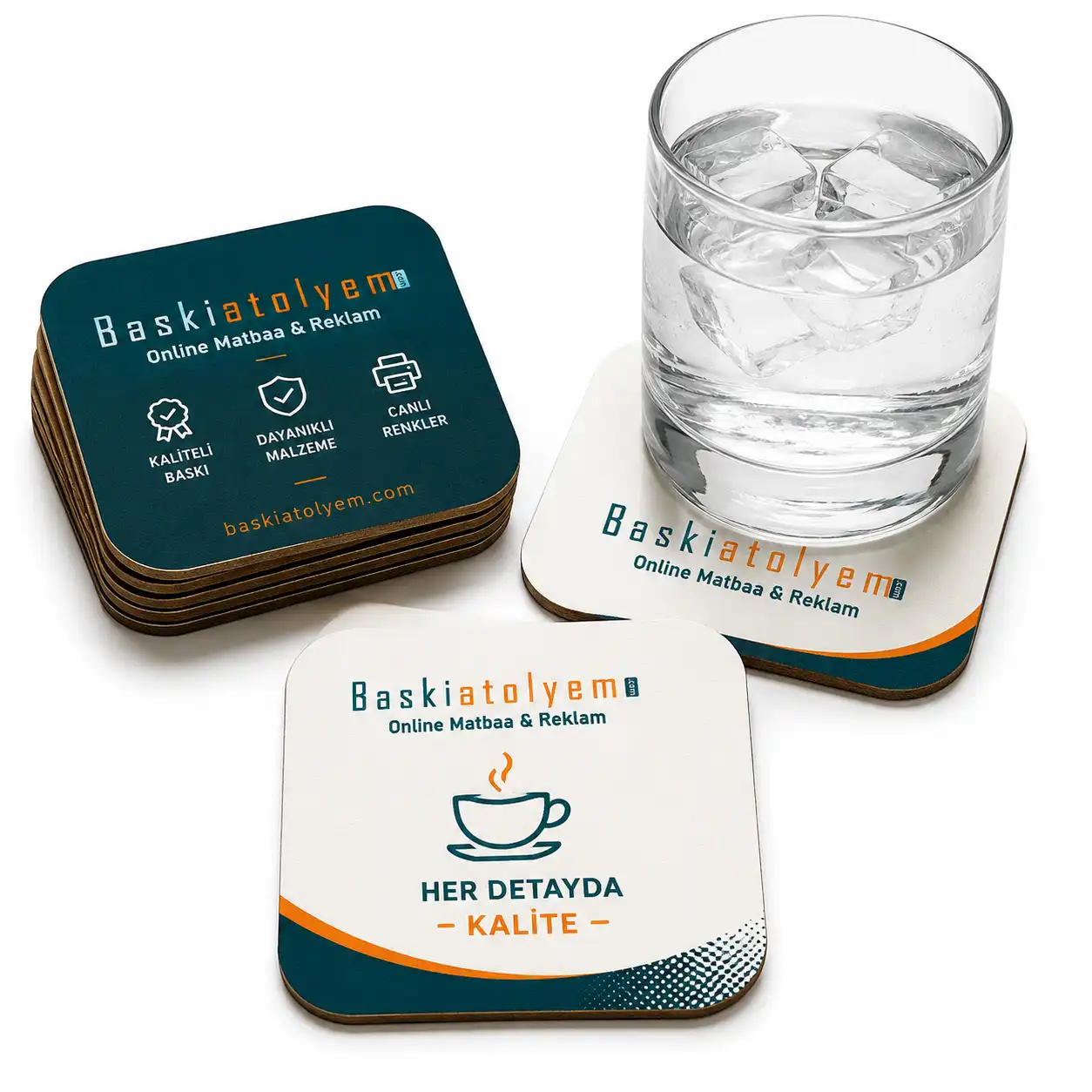 Bardak Altlığı Baskısı