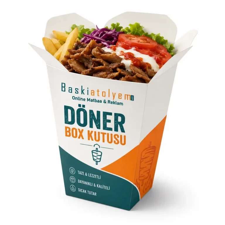 Baskılı Döner Box Kutusu