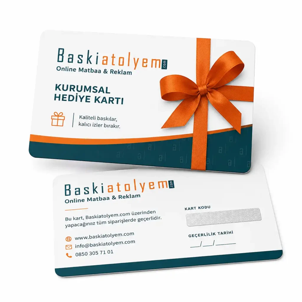 Kurumsal Hediye Kartı Baskısı